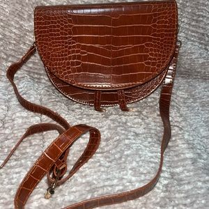 Animal print crossbody